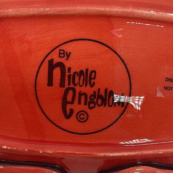 Nicole Engblom ceramic crab serving dish - Picture 6 of 6